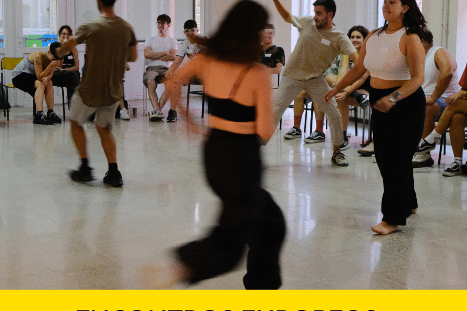 Encontros internacionais no verán 2025 de balde. Pensados para persoas con interese no teatro, a danza ou o traballo con mocidade.